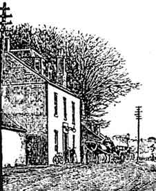 Etch of Newton Inn 1893